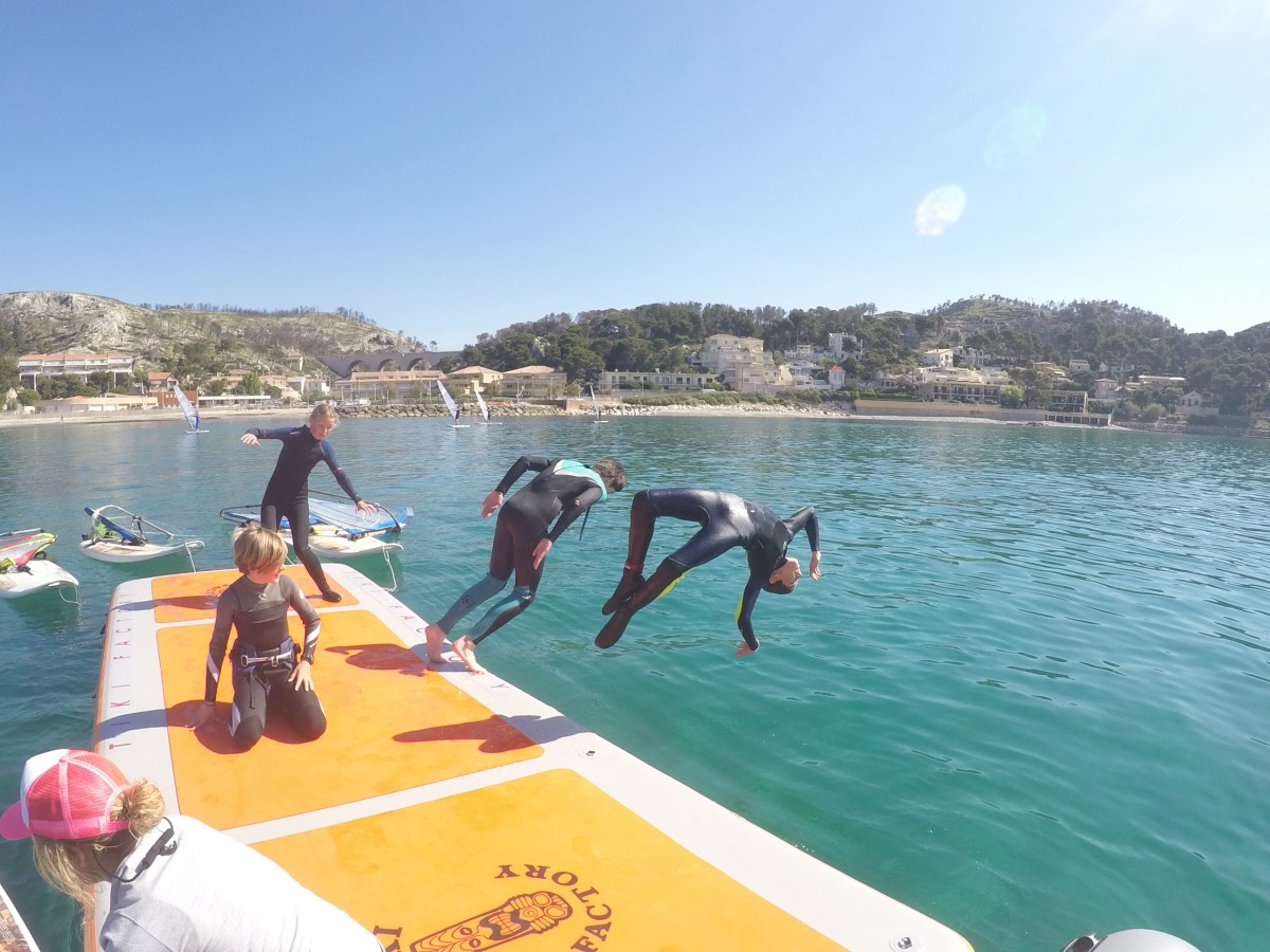 plateforme 600 gonflable loisirs nautiques 2